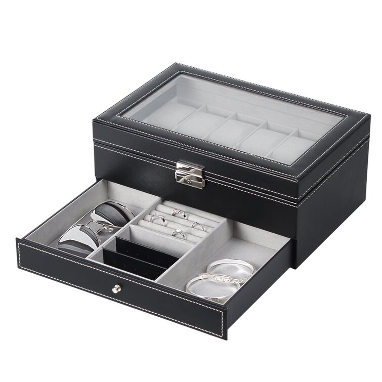 Drawer clearance watch organizer